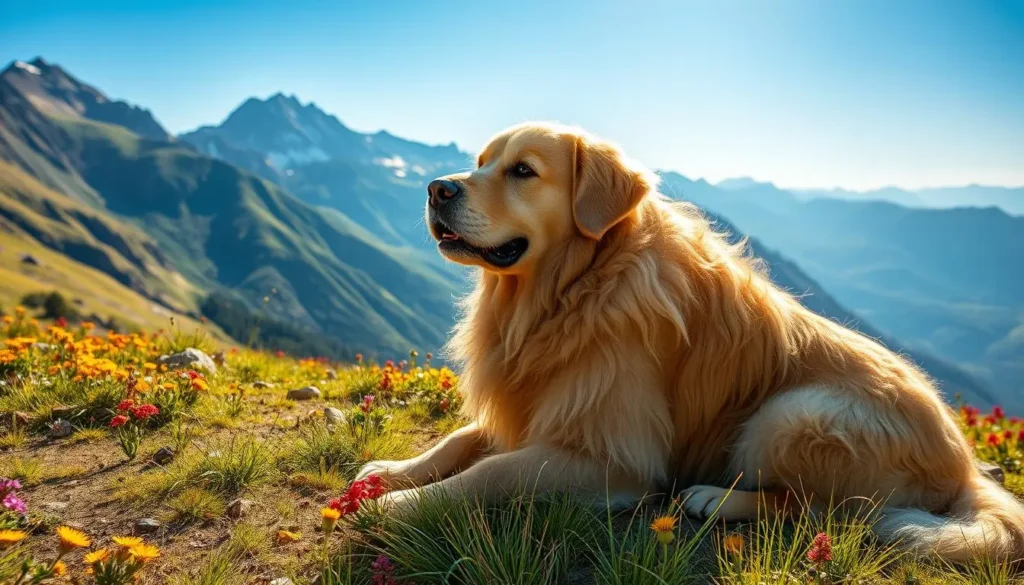 Golden Mountain Dog