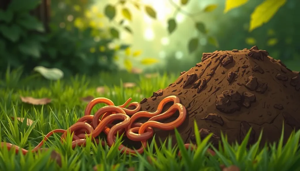 worms in dog poop
