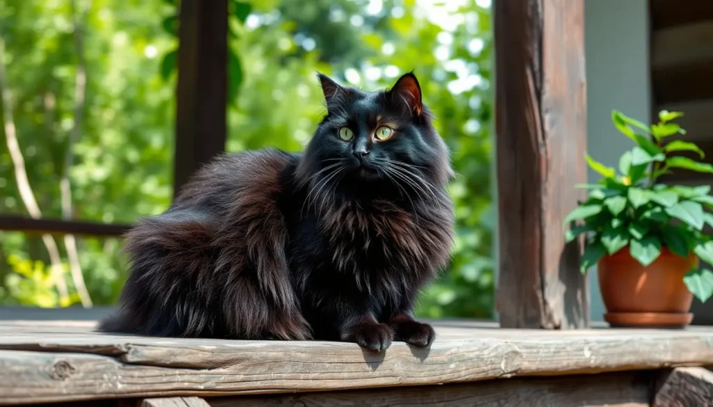 Black Maine Coon