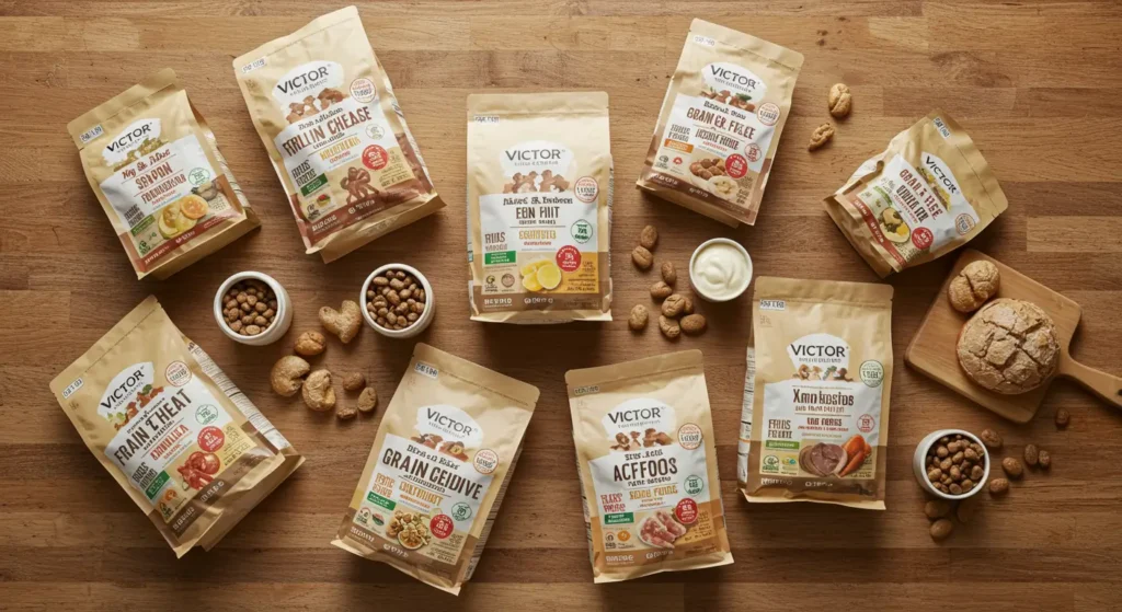 Victor Dog Food Product Line – Grain-Free & Grain-Inclusive